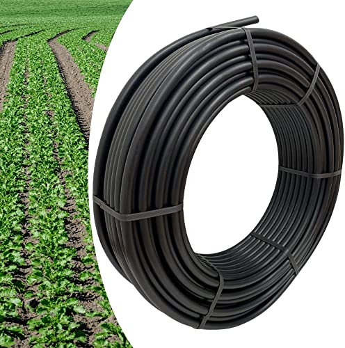 Tubo in Polietilene Ø 32 mm. PN6, Rotolo da 100 mt, Semi-Rigido a Bassa Densità PE-BD, per Irrigazione Campi, Orto e Giardino - Orto Facile