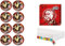 ALMACENESADAN, 4883, confezione di Avenger, Iron Man composta da tovaglia 120x180 cm, 20 tovaglioli di carta 33x33 cm e 8 piatti di cartone 23 cm, faccia, ideale per feste e compleanni (8435510348830)