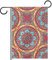 Hinduismus Buddhismus Mandala Personalisierte Gartenflagge doppelseitig außen kleine Hofflagge für Dekorationen Outdoor Schilder Dekoration