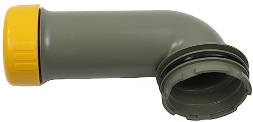 Thetford - Raccordo di scarico originale per WC C2, C3, C4, C200, colore: Verde oliva