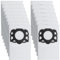 Inwee Lot de 15 Sacs de Filtre Sacs pour Aspirateur Karcher WD4,WD5,WD6,MV4,MV5,MV6,WD5P WD6P,KWD4,KWD5,KWD6, Sacs Filtrants D'aspirateur pour Aspirateur Humide et Sec 2.863-006.0