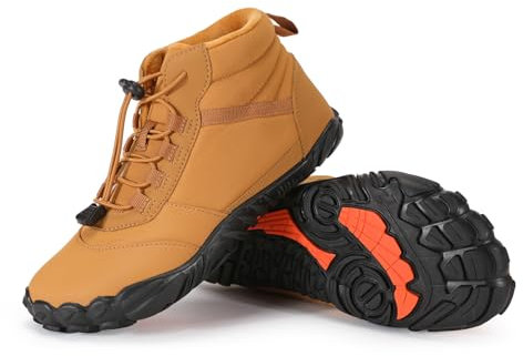 Imperméable Pieds Nus Chaussures Hiver Pro 2.0 Hommes Femmes Unisexe Minimaliste Trail Chaussures De Course en Plein Air Pieds Nus Chaussures Pieds Nus Chaussure Pieds Nus,Jaune,39