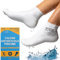 Aquasafe Schwimmsocken - Wasserdichte Schwimmsocken für Kinder - 100% Latex Socken - Hygiene & Sicherheit im Pool zum Schutz vor Warzen - Schützende Wassersocken für Kinder Extra groß 9–12