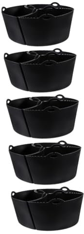 MAGICLULU 5St Slow Cooker-Einsatz Mini-Reiskocher Küchenaccessoires in Weiß und Gold easy putz Wiederverwendbarer Slow Cooker Liner Küche Trennwand wiederverwendbarer Herdeinsatz