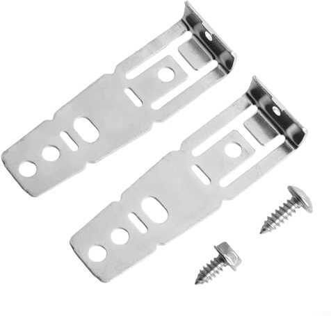 Set of 2 Dishwasher Mounting Brackets Designed to Replace WD01X21740, Ensures Your Appliance is Securely Installed