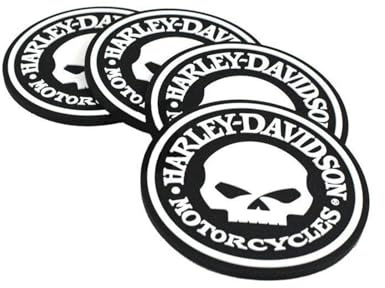 Harley-Davidson Untersetzerset Skull