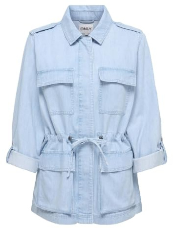 ONLY Damen Onlkenya L/S Utility Dnm Jkt Akm Onlkenya L/S Utility Dnm Jkt Akm (1er Pack)