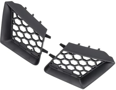 Nebelscheinwerfer Kühlergrill Nebelscheinwerfer-Kühlergrill-Abdeckung Für Seat Für Ibiza Für Cordoba 6L 2002-2008 2009 Frontstoßstangen-Obergrill Links Rechts Ersatzverkleidung