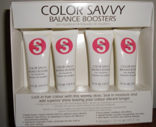 TIGI S-Factor Color Savvy Balance Boosters 4 x 25ml