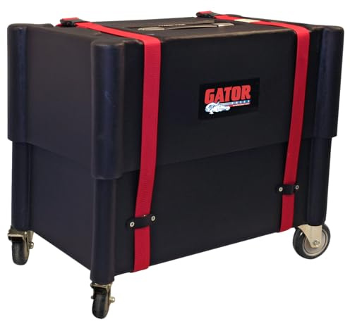 Gator G-ROTO-212 Gitarren-Verstärker und Ständer aus geformtem Kunststoff, mit Lenkrollen; passend für 2 x 12 Combo-Verstärker