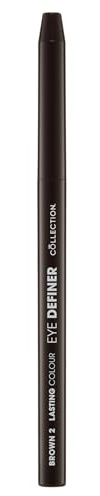 Collection Cosmetics Eye Definer, Soft and Blendable Eyeliner, Brown