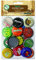 BCI Crafts Vintage Collection Bouchons de Bouteille Standard, 2,5 cm, 24 kg, mélange Vintage, Multicolore, Petit, pour Loisirs créatifs, à partir de 6 Ans