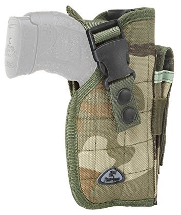 Fidragon Gürtelholster, Woodland mit Magazintasche