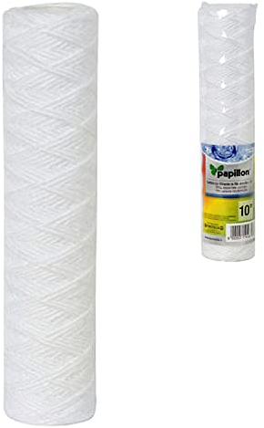 MAURER 4012020 Cartucho Filtro Agua Bobinado 10, Resina, Multicolor, 1 Unidad (Paquete de 1)