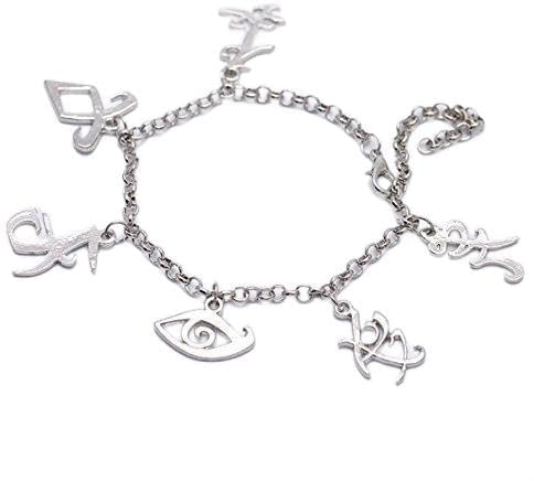 The Mortal Instruments City of Bones Inspired Angelic Power Rune Symbols Bracelet Shadowhunters Ispired by fengzhou