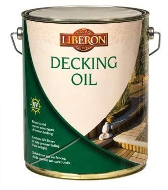 Liberon Decking Oil 5 Litre - Medium Oak