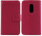 Gukas Design Echt Leder Tasche Für TP-LINK Neffos X1 MAX 5.5 Hülle Lederhülle Handyhülle Handy Flip Brieftasche mit Kartenfächer Schutz Protektiv Genuine Premium Case Cover Etui Skin (Rosa)