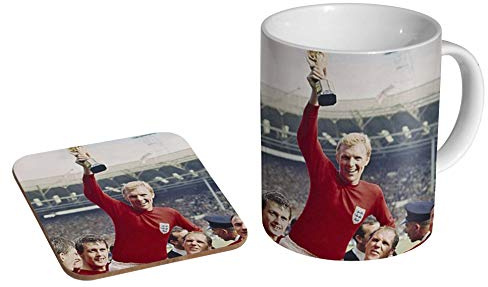 England 1966 World Cup Winners Ceramic Coffee Mug + Coaster Gift Set …