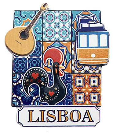 3D Lissabon Portugal Kühlschrank Kühlschrankmagnet Tourist Souvenirs Handgemachte Harz Handwerk Magnetische Aufkleber Home Küche Dekoration Reise Geschenk