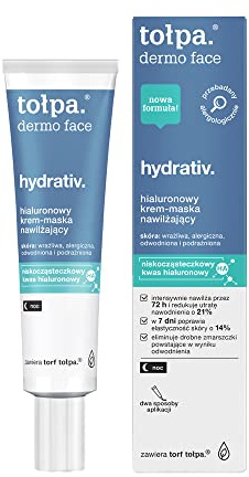 TOPPE Hyaluron Creme-Nachtfeuchtigkeitsmaske dermo face hydrativ. 40ml
