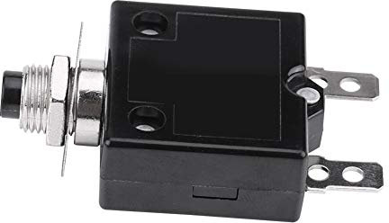 Bediffer Disjoncteur, Interrupteur Thermique de Réinitialisation, Protecteur de Surcharge de Courant à Réarmement Manuel Disjoncteur Thermique (15A),Autres accessoires d'intérieur