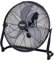 Draper 70432 230V Floor Fan, 16/400mm, 100W, Fan for Office, Living Room and Garage, Black