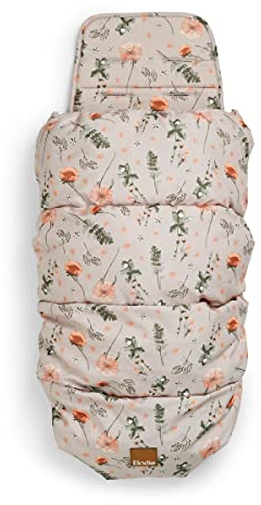 Elodie Details Universelle Wandelbarer Fußsack für Kinderwagen, Sitzauflage mit Abdeckung - Meadow Blossom