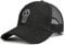 Niethsoi Unisex Baseballkappe Verstellbares Visier Hut, Black-6, Einheitsgröße