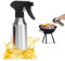 Haiaoxonr Ölsprüher zum Kochen, 180 ml Glas-Olivenöl-Sprühnebel, Ölsprühflasche für Luftfritteuse, Rapsöl-Spritzer für Salat, Küche, Backen, Braten, Grillen
