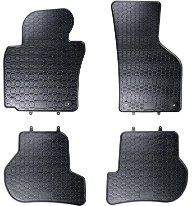 Passgenaue 3D-Gummi-Fußmatten für VW Golf 5 (V) 6 (VI) 2003-2012