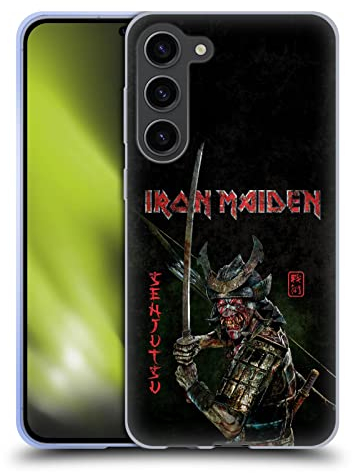 Head Case Designs Offizielle Iron Maiden Album-Cover Senjutsu Gel Handyhülle Hülle [Militärischer Schutzgrad] Kompatibel mit Samsung Galaxy S23+ 5G