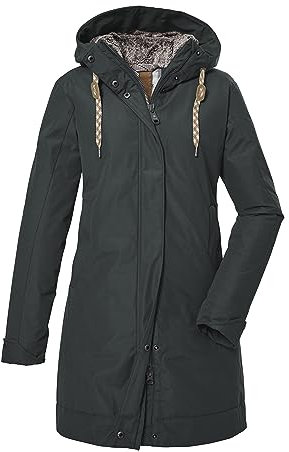 G.I.G.A. DX Damen Winterparka/Funktionsparka mit Kapuze GW 13 WMN PRK, dunkel blaugrün, 42, 39836-000