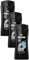 Axe 3-in-1 Duschgel & Shampoo Alaska XL für langanhaltende Frische Männer Duschgel dermatologisch getestet 400 ml (Packung mit 3)