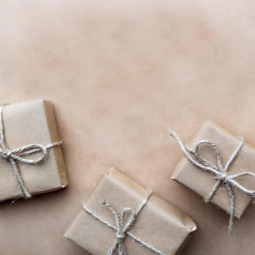 DIVCHI Kraftpapier-Rolle aus braunem Kraftpapier mit einem hochwertigen und rustikalen Finish – ideal für Geschenkverpackungen, Paketverpackungen, Kunst und Handwerk (500 mm x 50 m)