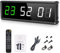 Timer Sport Minuteur Fitness Mural avec Télécommande Horloge pour Boxe Tabata EMOM MMA Gym (27x8.5cm)