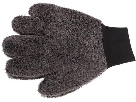 Mobestech Autowaschhandschuhe Autowäsche Handschuhe Für Autos Autowaschhandschuh Ohne Kratzer Handschuh Waschen Autowaschschwamm Autowaschbürste Staubdicht Autowaschanlage Korallenvlies
