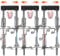 Bike Storage Rack – Wall Mounted Hanger for Garage, Adjustable Vertical Cycling Stand, Holds 6 Bicycles & 6 Helmets, Max Capacity 600lbs, Secure Hooks for Road & Mountain Bikes