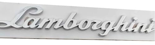 WSCDMCC Auto Emblem für Lamborghini Gallardo Aventador Huracan Urus, Logo Emblem Badge Kofferraum Heckklappen Front Motorhaube Aufkleber Styling Dekoration Zubehör