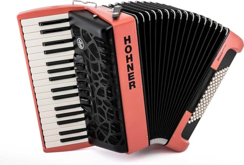 HOHNER BRAVO myColor III 72 Fire (RAL D2-020 50 30)
