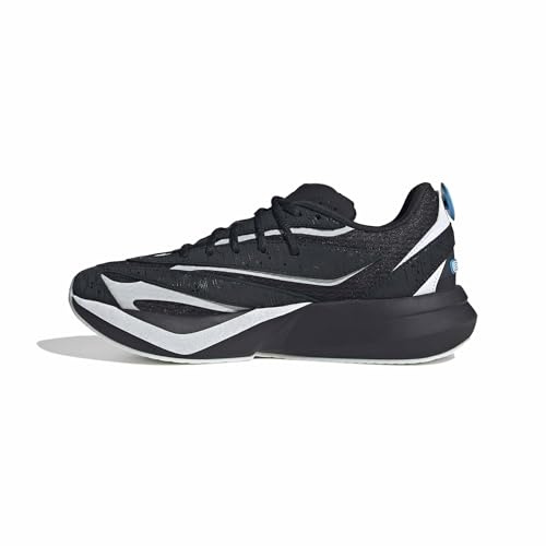 Adidas Unisex Tron Ares Lightblaze Sneaker, Black/White/Bright Cyan, 9 UK