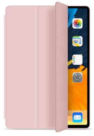 Funda Protectora de PU con Tapa para Xiaomi Redmi Pad Pro 12,1 2024, Accesorios para Tableta RedMi Pad SE 11in 2023, Color Rosa, para Huawei Matepad Pro 10,8/5G