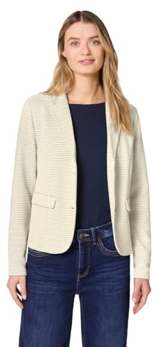 Street One Damen Gestreifter Strukturblazer