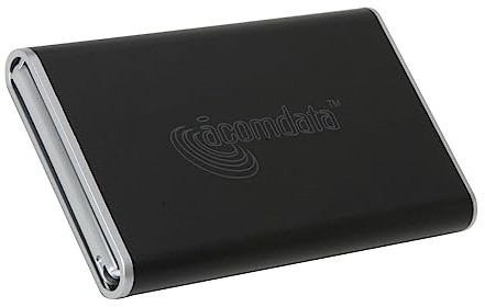Acomdata 2.5 Tango USB/eSATA Hard Drive Enclosure Kit, Obsidian Black (TNGXXXUSE-BLK)