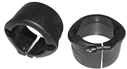 Bike Ribbon BikeRibbon Lenkerband Abschlussring 31,8 mm, Paar, schwarz, One Size