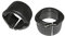 Bike Ribbon BikeRibbon Lenkerband Abschlussring 31,8 mm, Paar, schwarz, One Size