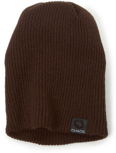 Chaos Herren Beanie Trouble Acrylic Slouch Beanie, Herren, braun, Unisex