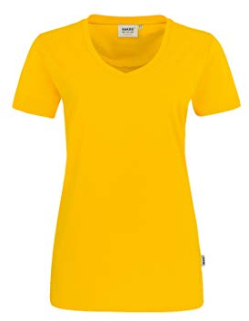 HAKRO Damen T-Shirt Performance - 181 - sonne - Größe: 4XL