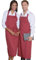 C.G. Workwear Pflegeleichte Kellner Latzschürze Verona Classic 110 x 78 cm für Bar + Bistro + Gastronomie 130, Größe:110 x 78 cm;Farbe:Elefant