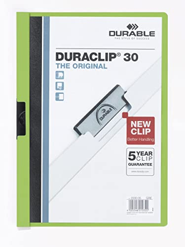 DURABLE DURACLIP Orginal 30/2200-05 DIN A4 grün