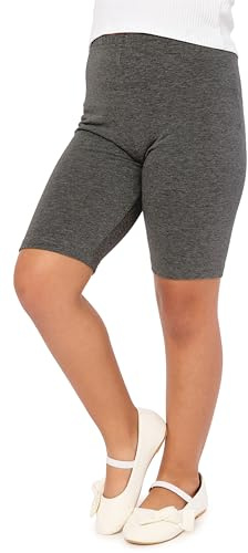 Merry Style Mädchen Kurze Leggings aus Viskose MS10-132 (Dunkelmelange, 134)
